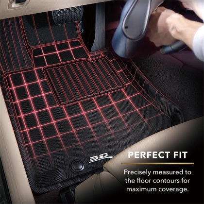 3D Maxpider Rear Seat Floor Mats - 2022+ Honda Civic