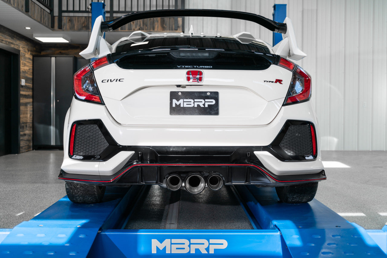 MBRP 3-Inch Cat-Back Exhaust System - 17-20 Civic Type-R