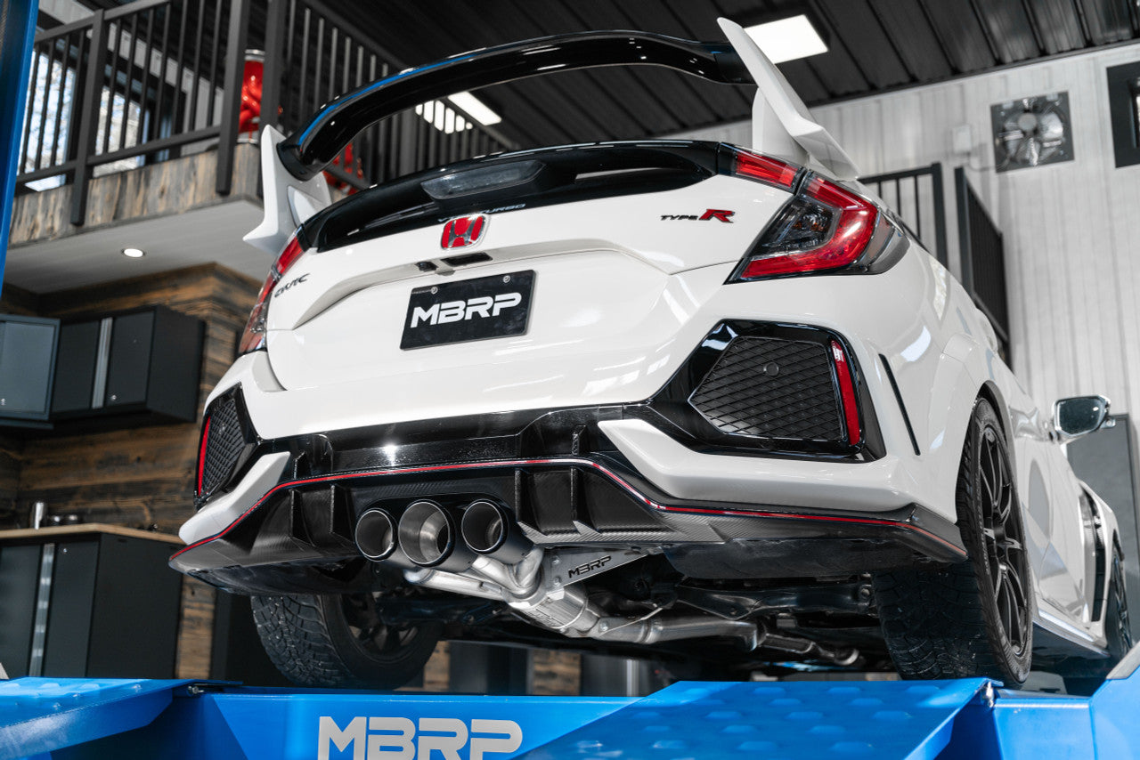 MBRP 3-Inch Cat-Back Exhaust System - 17-20 Civic Type-R