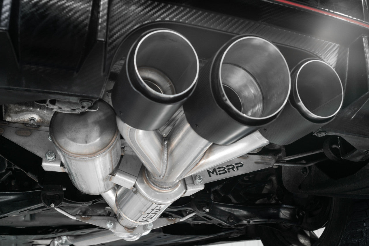 MBRP 3-Inch Cat-Back Exhaust System - 17-20 Civic Type-R