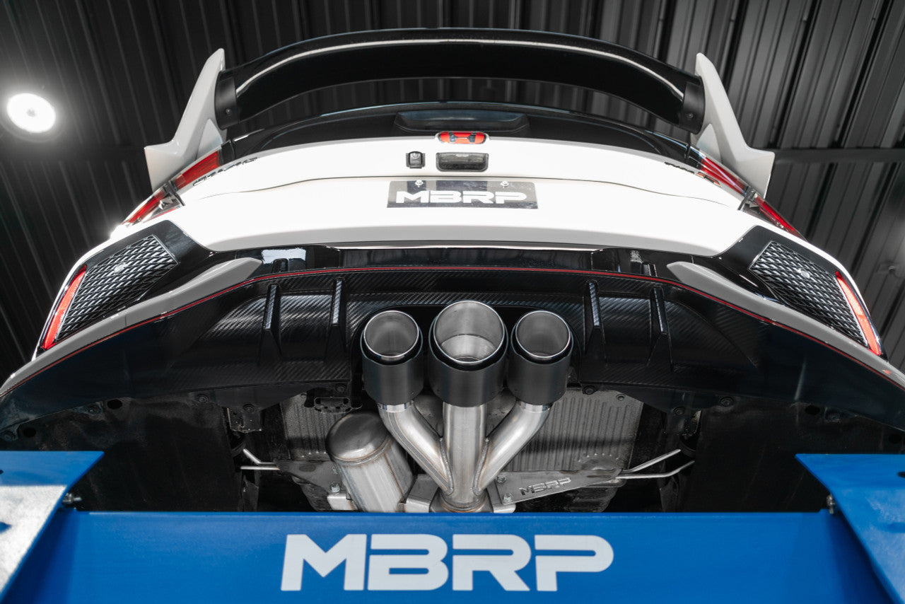 MBRP 3-Inch Cat-Back Exhaust System - 17-20 Civic Type-R