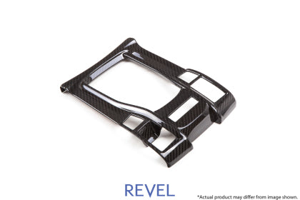 Revel GT Dry Carbon Shifter Panel Cover - 16-21 Honda Civic Type-R