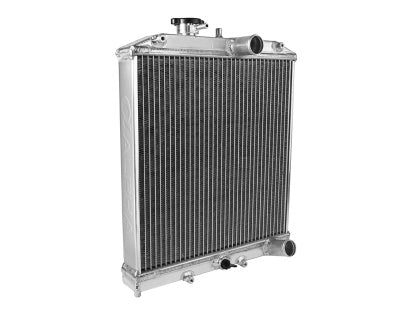 Skunk2 Half-size Dual Core Radiator - 92-00 Honda Civic