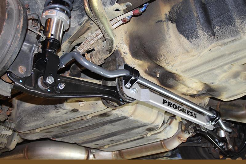 Progress Adjustable Rear Sway Bar with End Links and Brace - 96-00 Civic EK