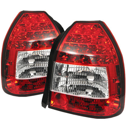 1996-2000 Honda Civic EK Hatchback LED OE style Tail lights