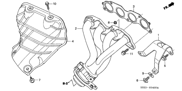 Honda Exhaust Manifold Gasket - K-Series Engine