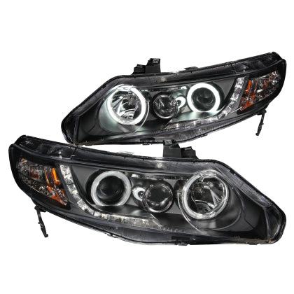 Projector Headlights w/ Halo - 06-11 Honda Civic