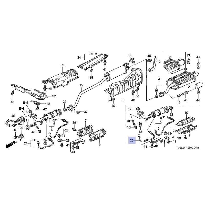 Honda Wideband Primary O2 Sensor - 02-04 RSX Type-S