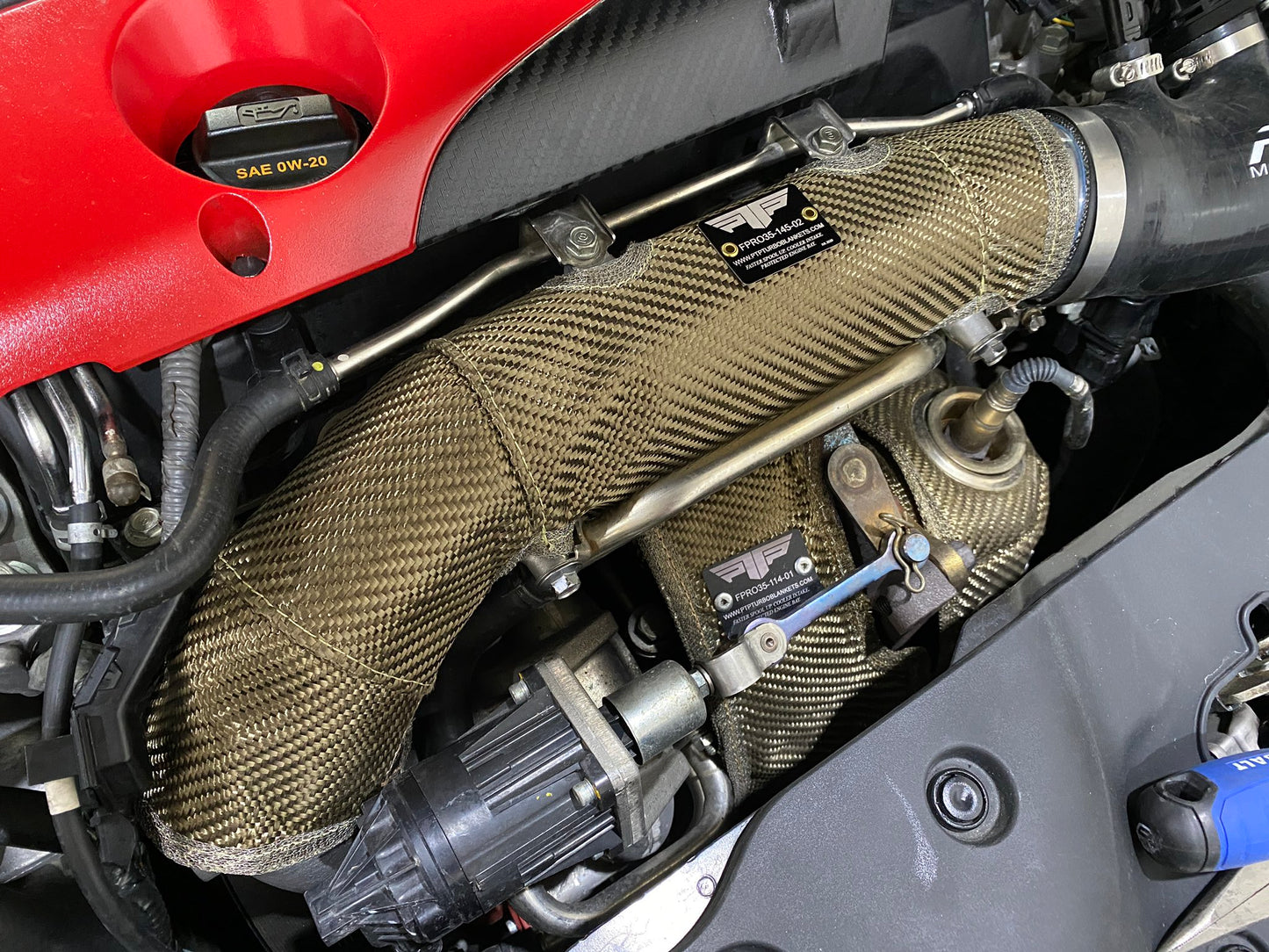 PTP Lava Turbo Blanket - 17-21 Civic Type-R