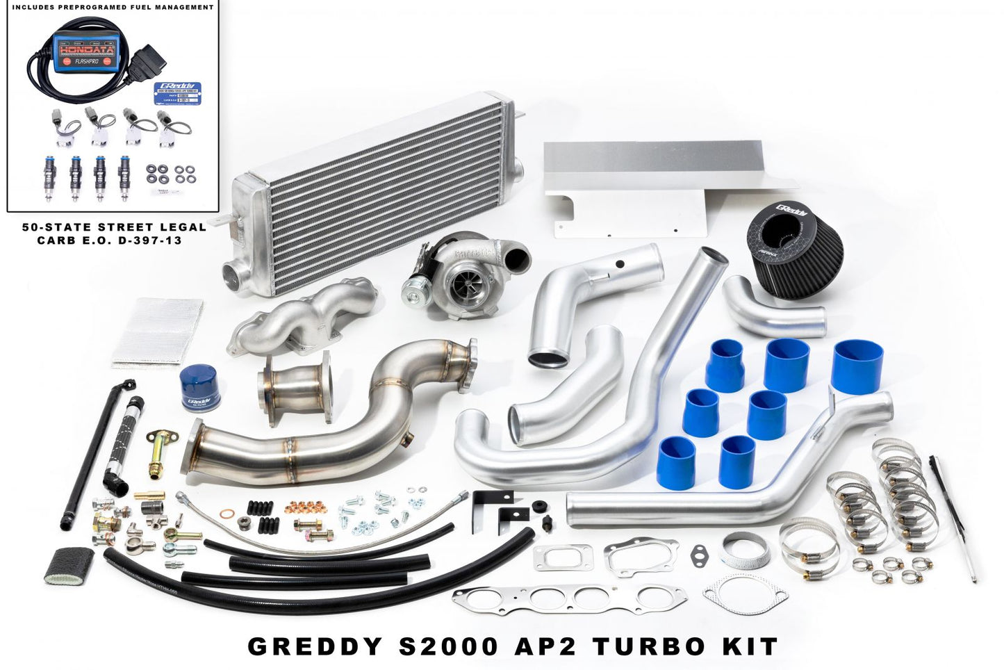 GReddy CARB Legal Turbo Kit - 06-09 Honda S2000