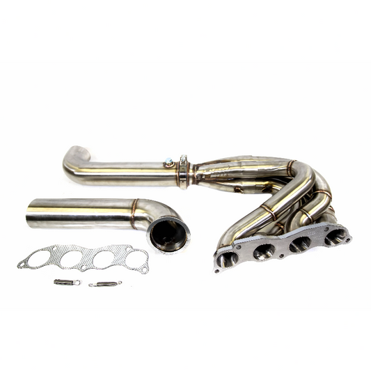 Hood & Fender Exit Forward Lean Race Exhaust Header - K-Series