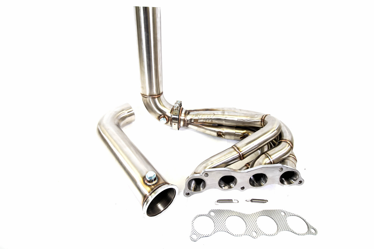 Hood & Fender Exit Forward Lean Race Exhaust Header - K-Series