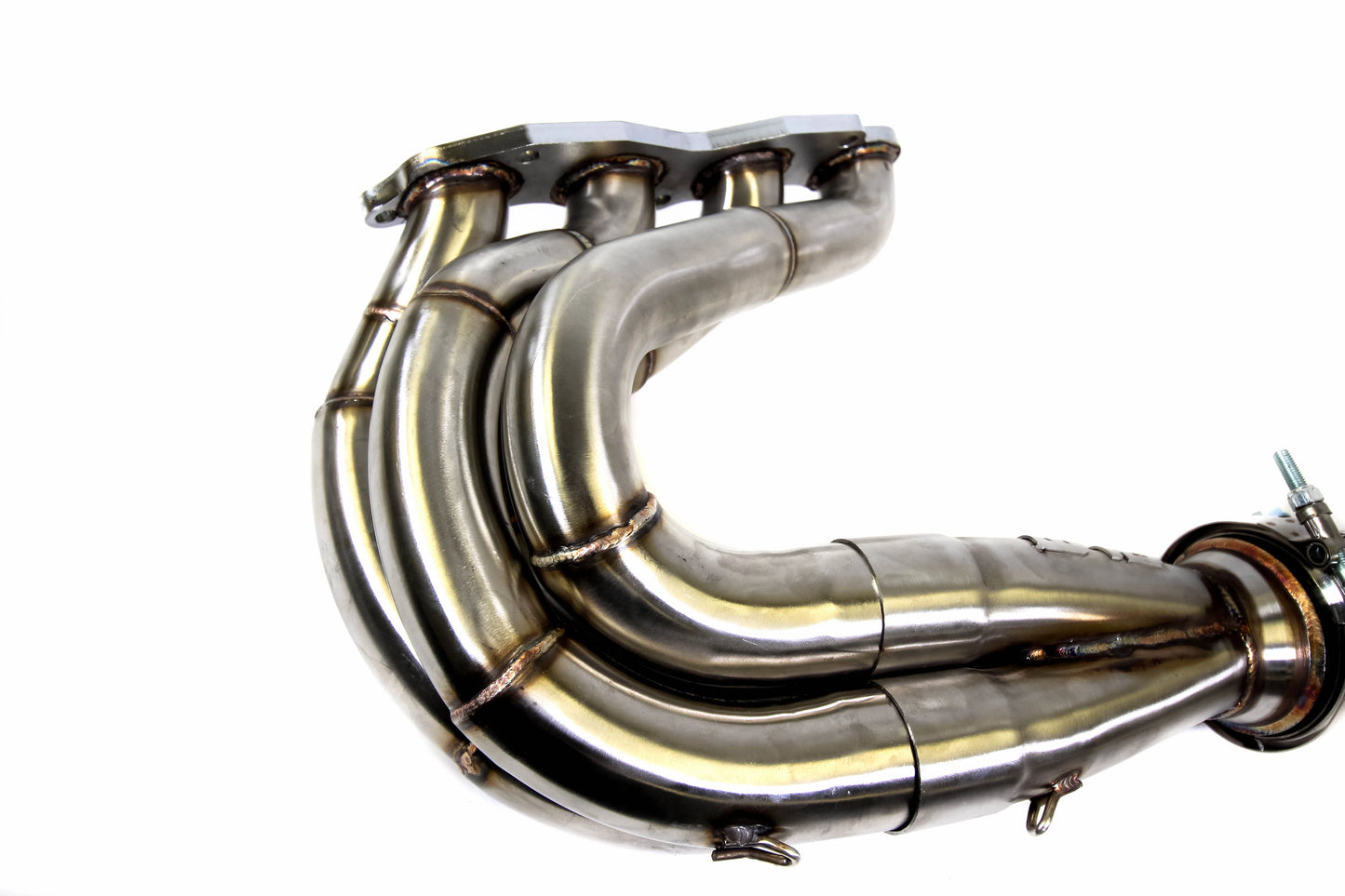 Hood & Fender Exit Forward Lean Race Exhaust Header - K-Series