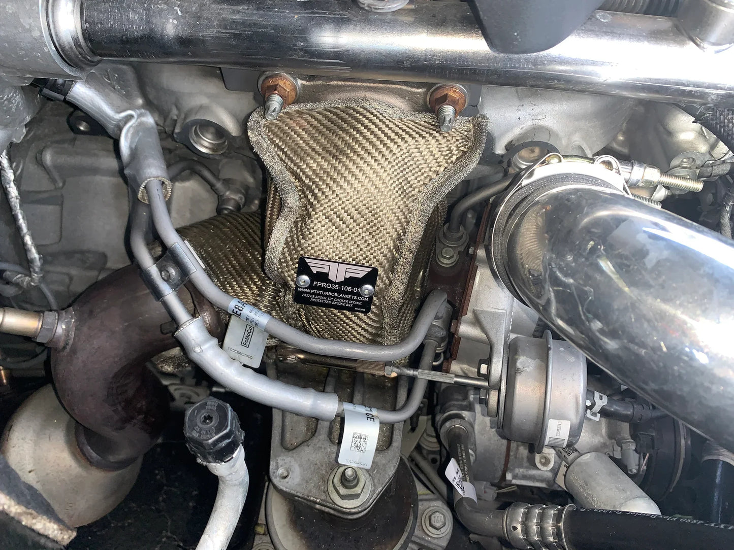 PTP Lava Turbo Blanket - 17-21 Civic Type-R