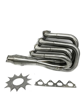 PLM 4-1 Hood Exit Exhaust Header (Megaphone Collector) - B-Series Engine