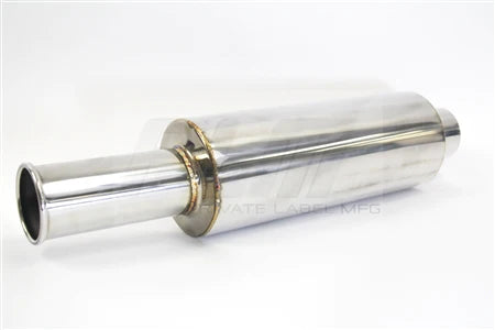 Spoon N1 Style Muffler - Rolled Tip