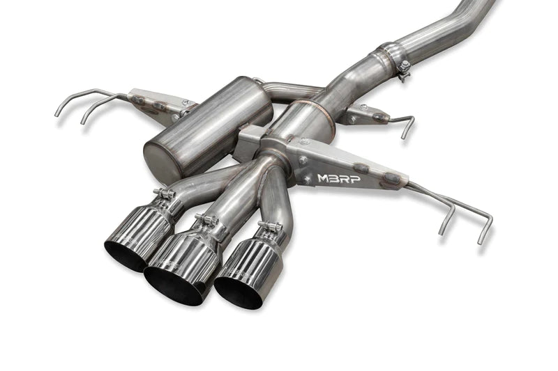 MBRP 3-Inch Cat-Back Exhaust System - 17-20 Civic Type-R