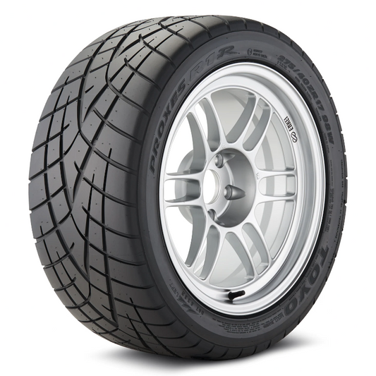 Toyo Proxes R1R Extreme Performance Summer Tire on Enkei RPF1 17 inch 5x114.3 F1 Silver Wheel 275/40ZR17 98W