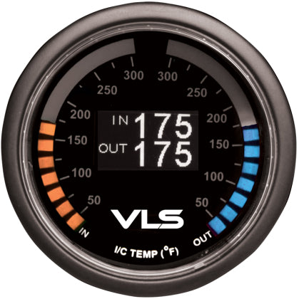 Intercooler Dual Temperature 52mm Digital Gauge