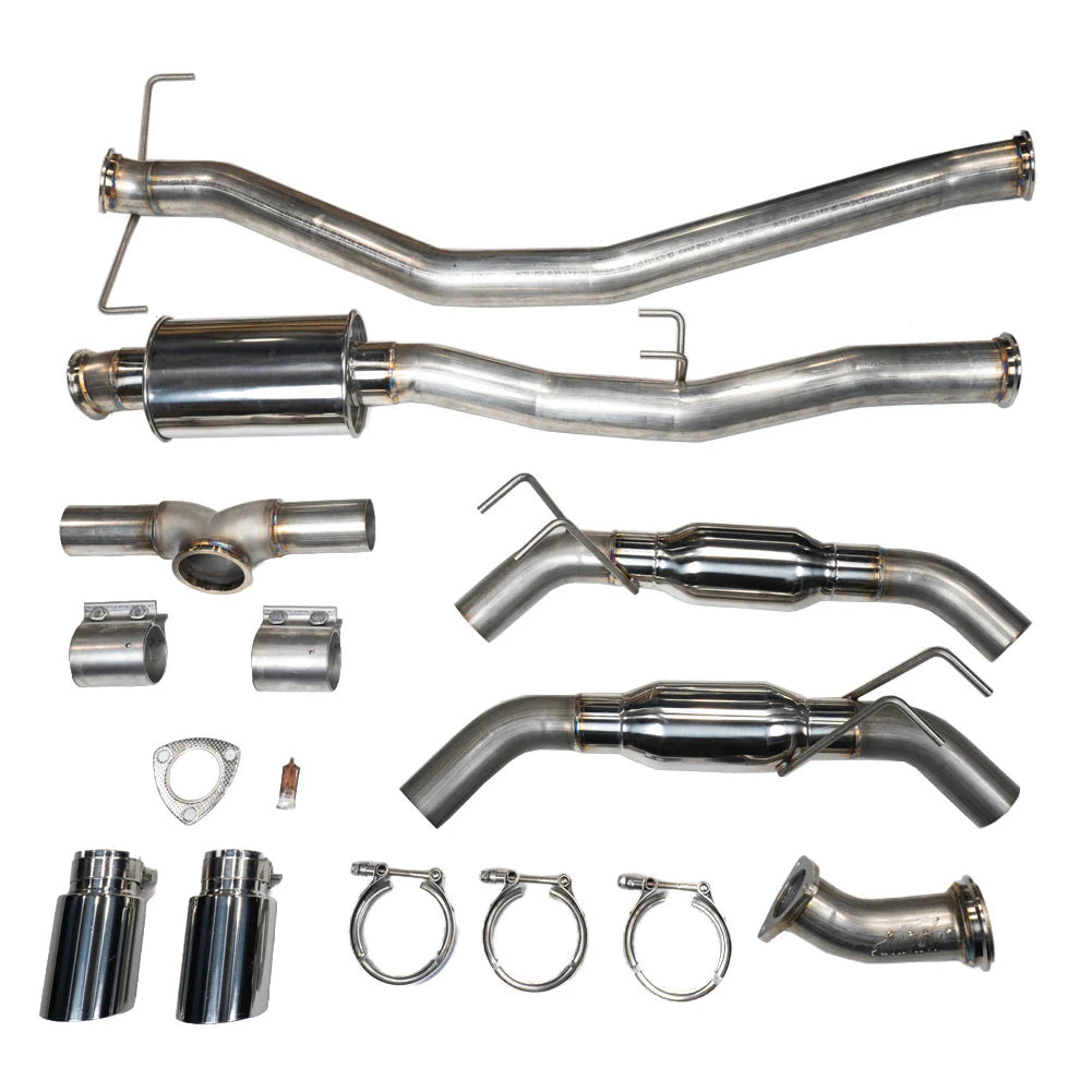 Dual-Tip Cat-back Exhaust - 2022+ Honda Civic Si