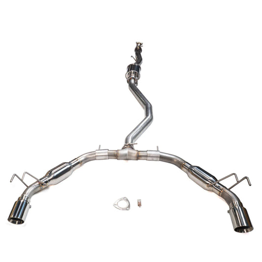 Dual-Tip Cat-back Exhaust - 2022+ Honda Civic Si