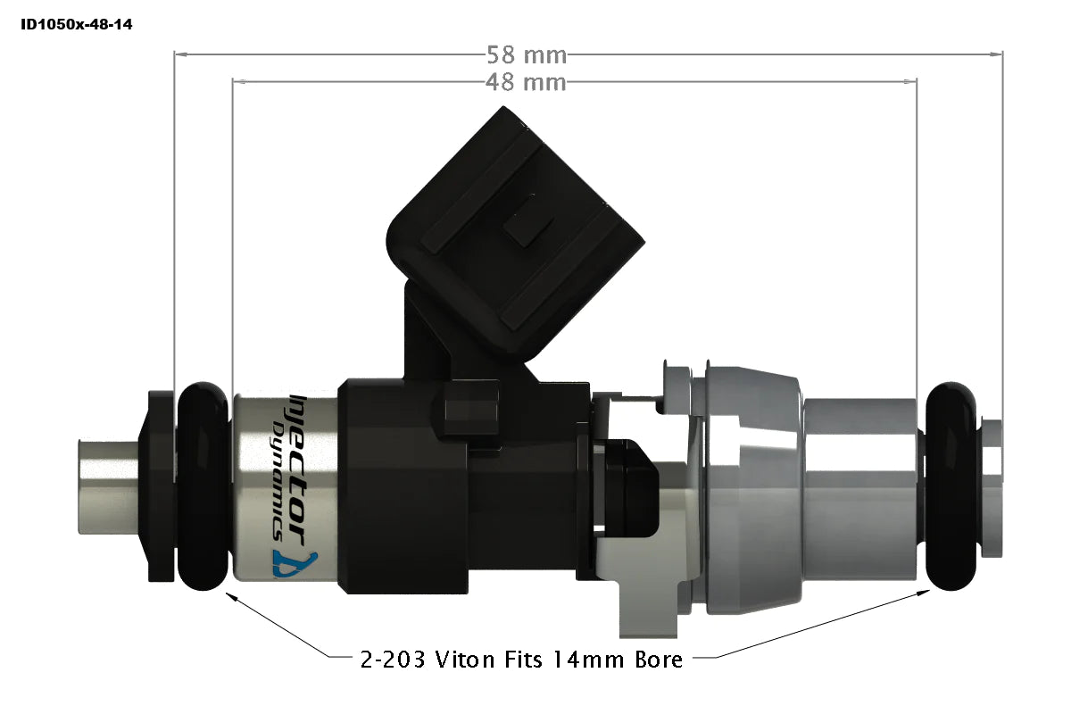 Injector Dynamics ID1050x Fuel Injectors - 1065cc