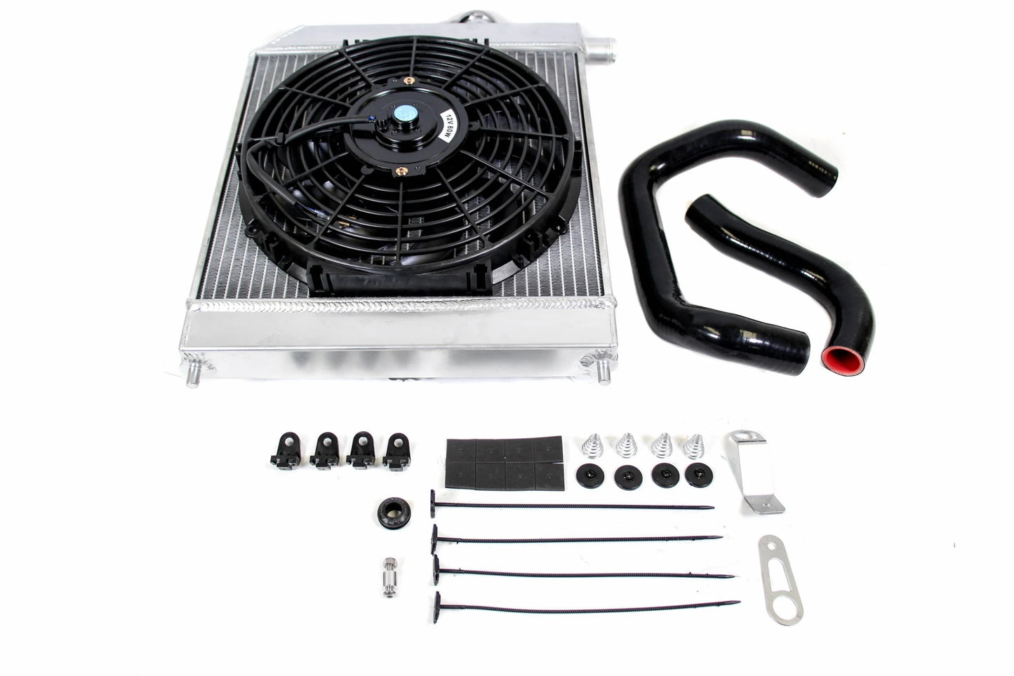 K-Swap Passenger Side Half Size Radiator Kit - EG EK DC