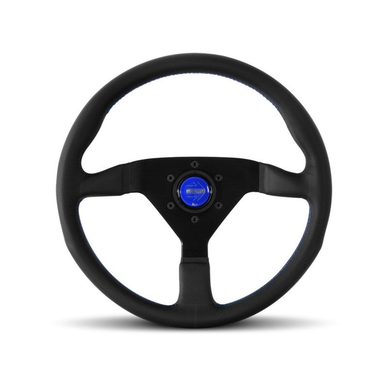 MOMO Montecarlo 350mm Leather Steering Wheel