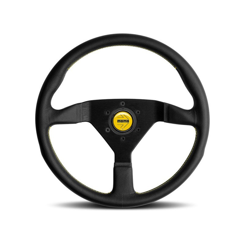 MOMO Montecarlo 350mm Leather Steering Wheel