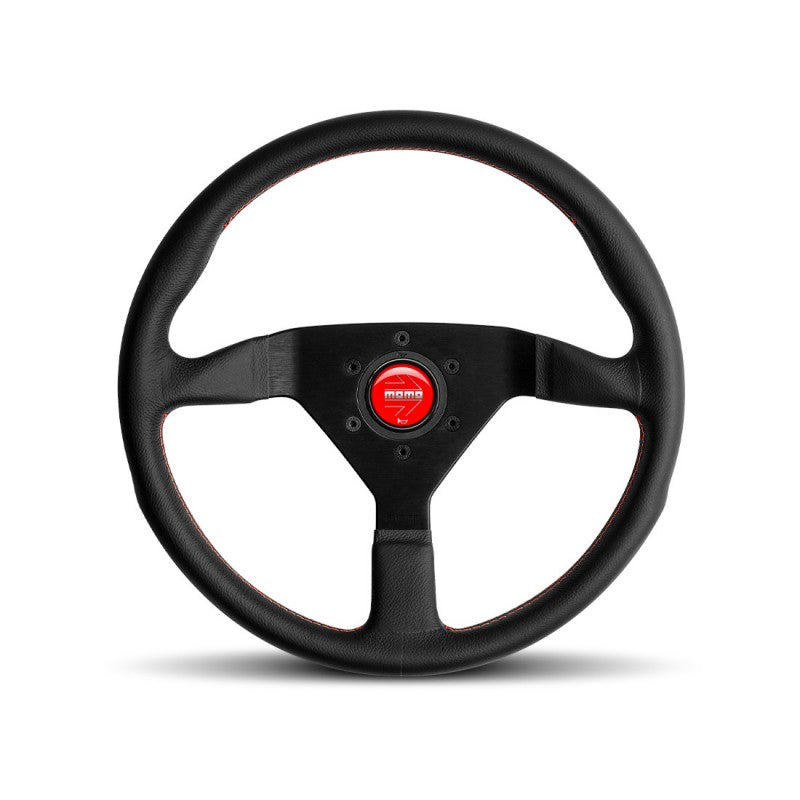 MOMO Montecarlo 350mm Leather Steering Wheel